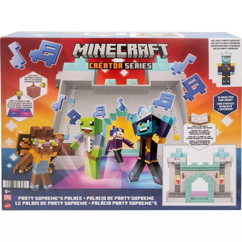 Minecraft Mattel Creator Series Party Supreme Playset - 3.25" - Image 5
