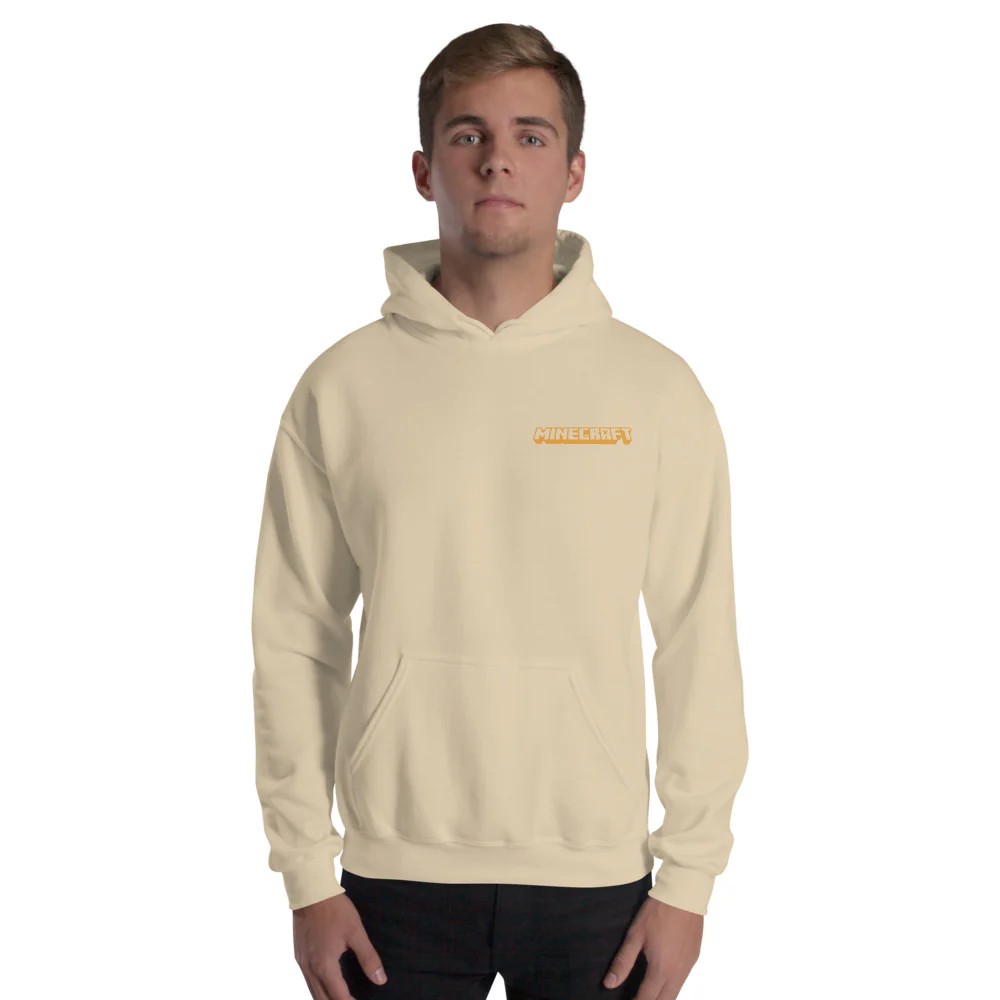 Minecraft Armadillo Checkered Adult Hoodie - Image 7