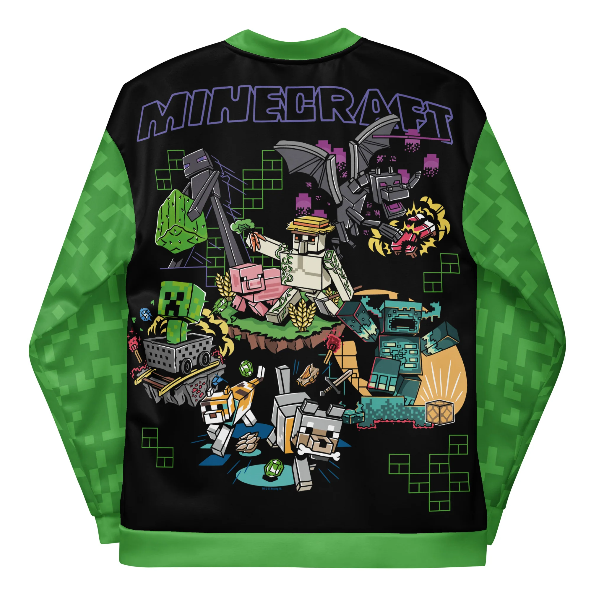 Minecraft Bomber Jacket Mascot - Image 2