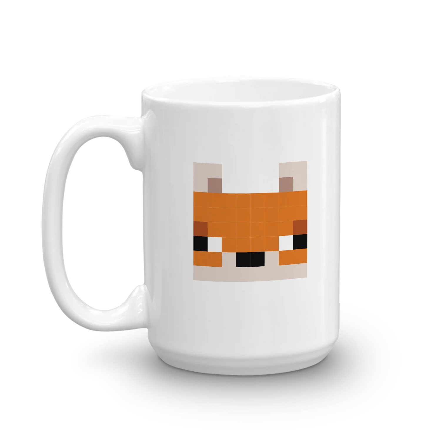 Minecraft Fox White Mug