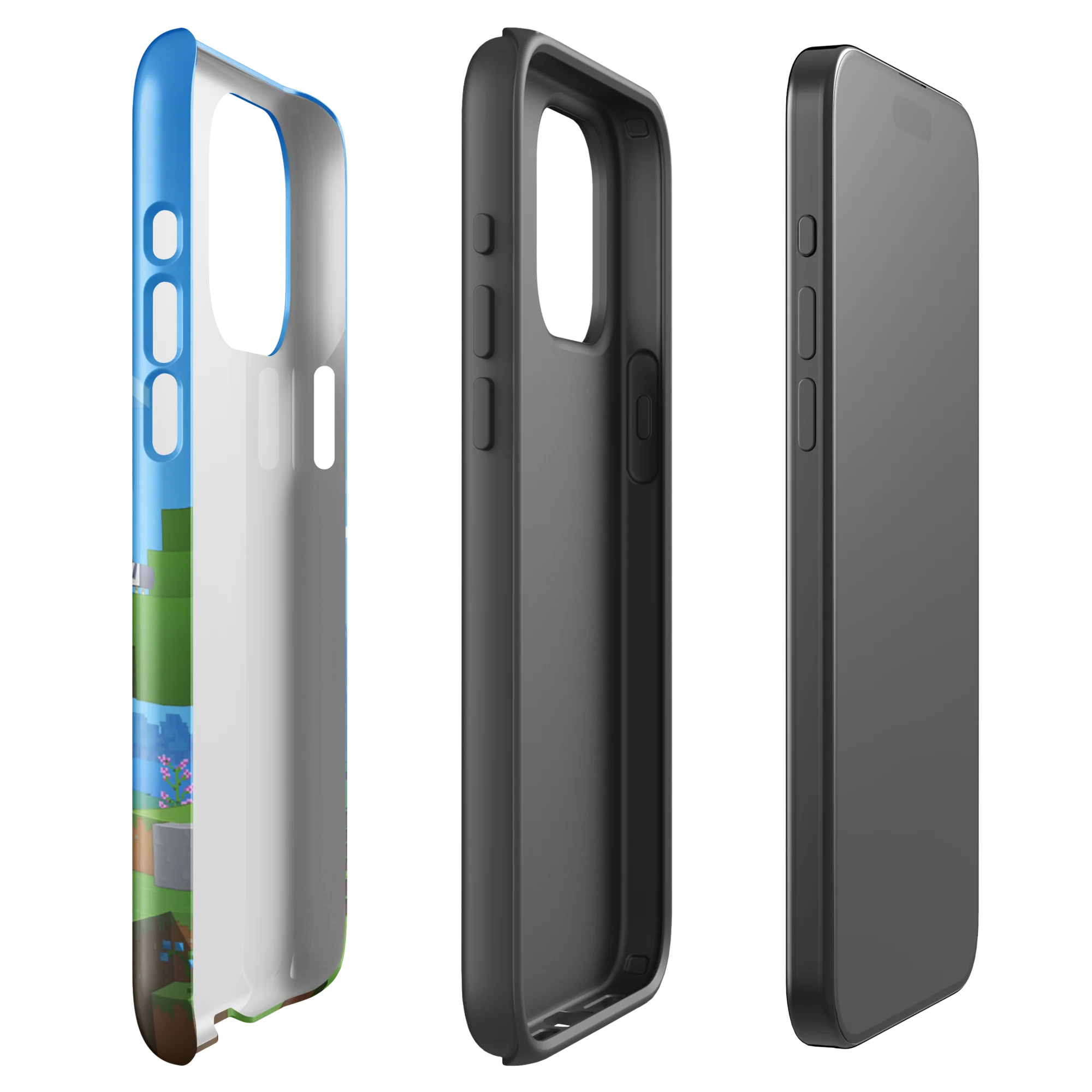 Minecraft Key Art Tough Phone Case - iPhone - Image 6