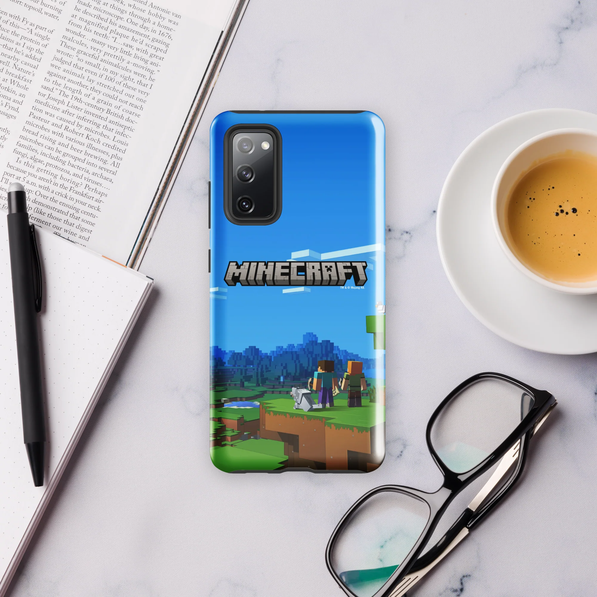 Minecraft Key Art Tough Phone Case - Samsung - Image 6