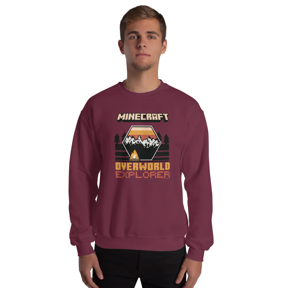 Minecraft Overworld Explorer Crewneck - Image 2