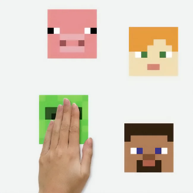 Minecraft Peel and Stick Wall Decals - Image 2