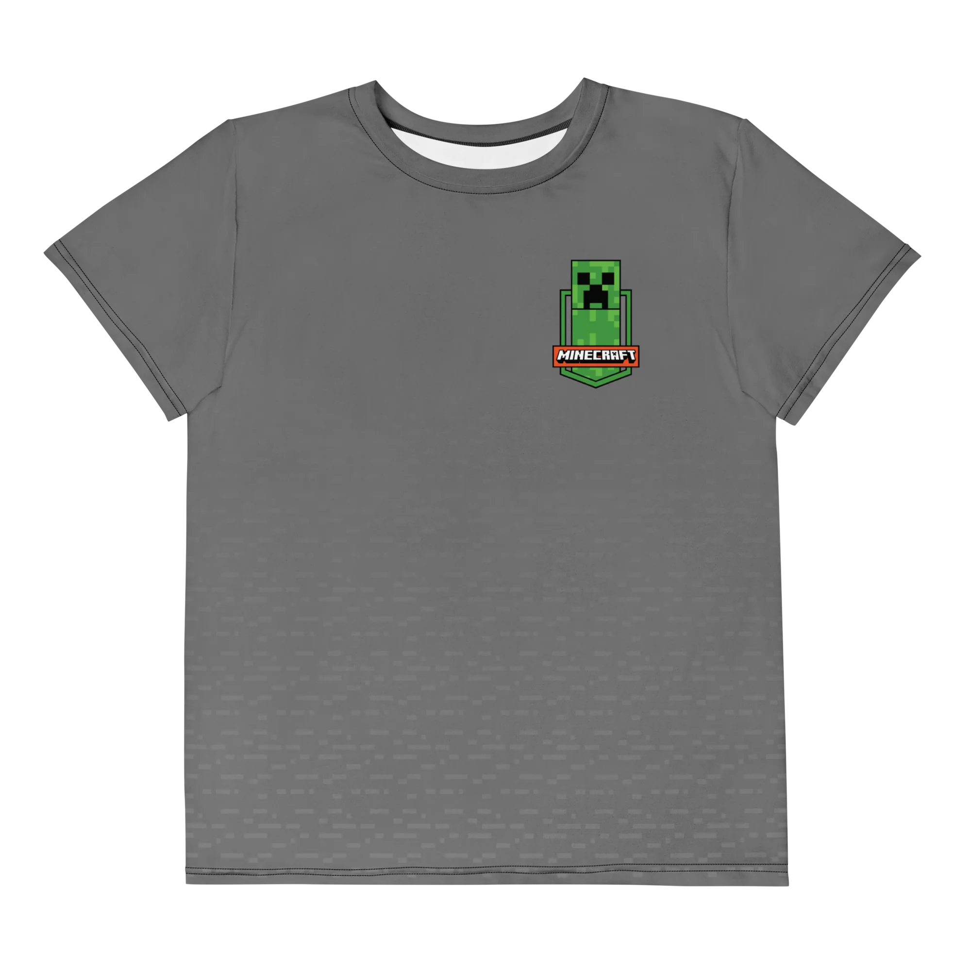Minecraft TNT Creeper Kids Personalized T-Shirt - Image 2