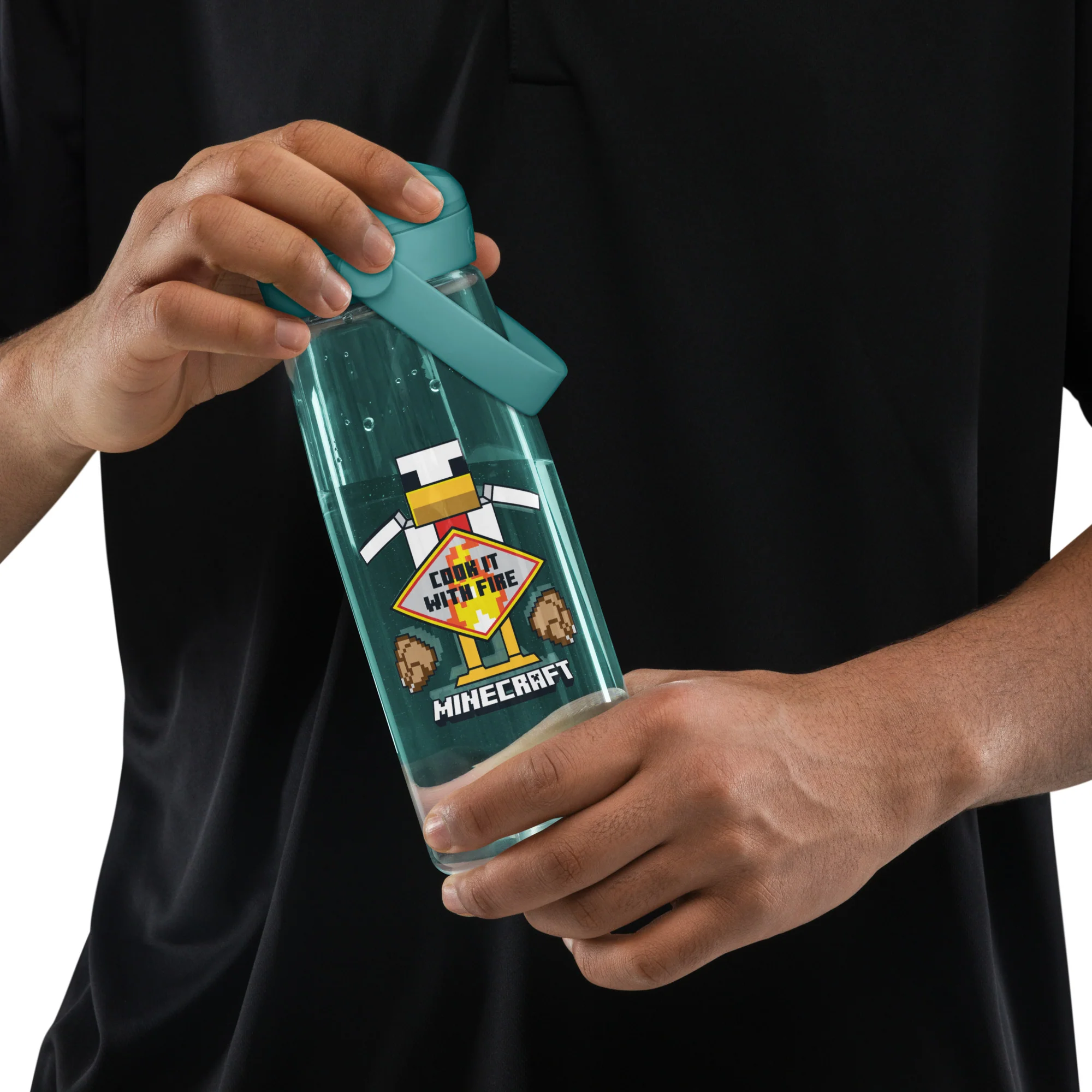 Minecraft Water Bottle Cook It With Fire | CamelBak ThriveĀ® - Image 2